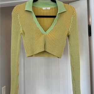 Cropped Collared Shirt